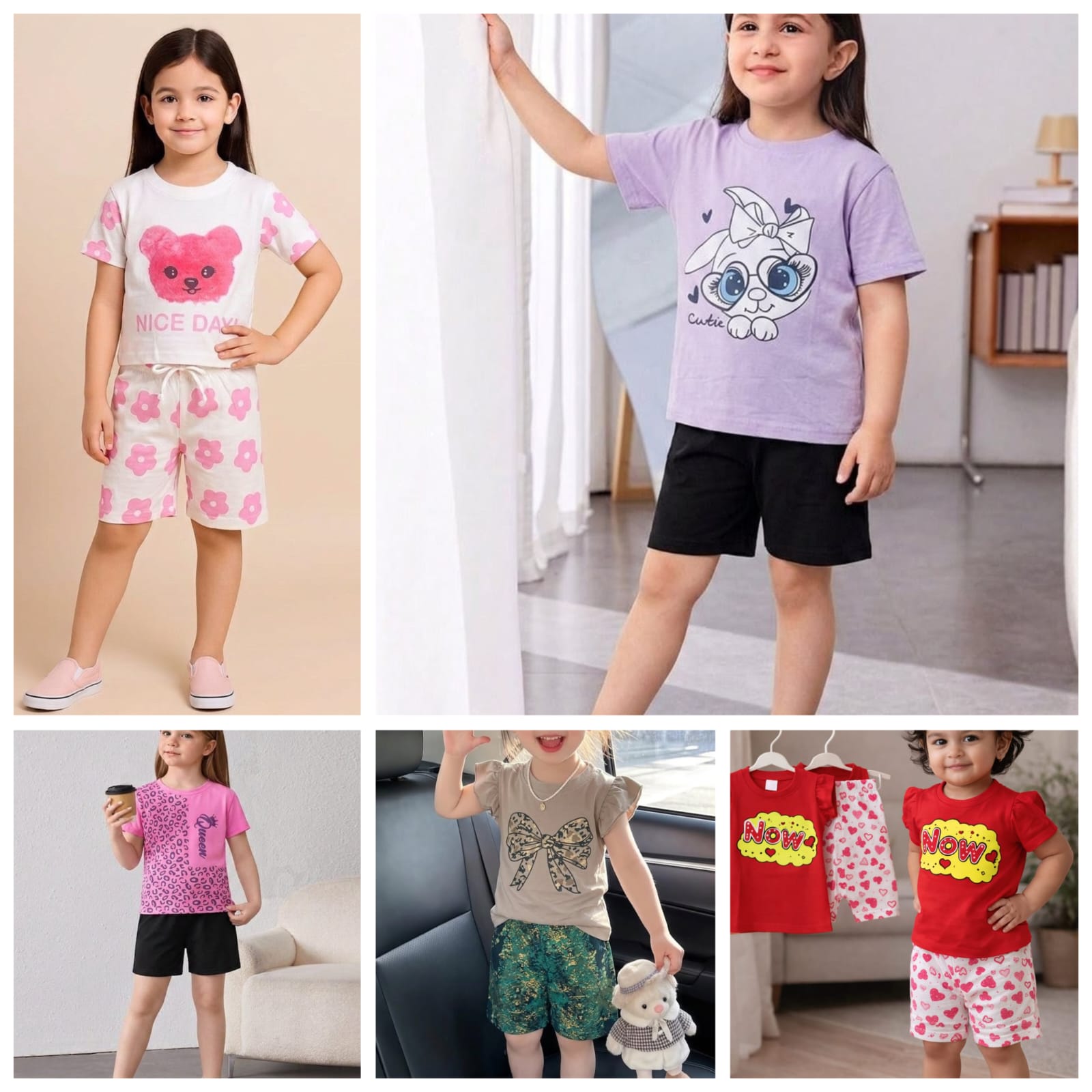5 set  Girls Baby combo set
