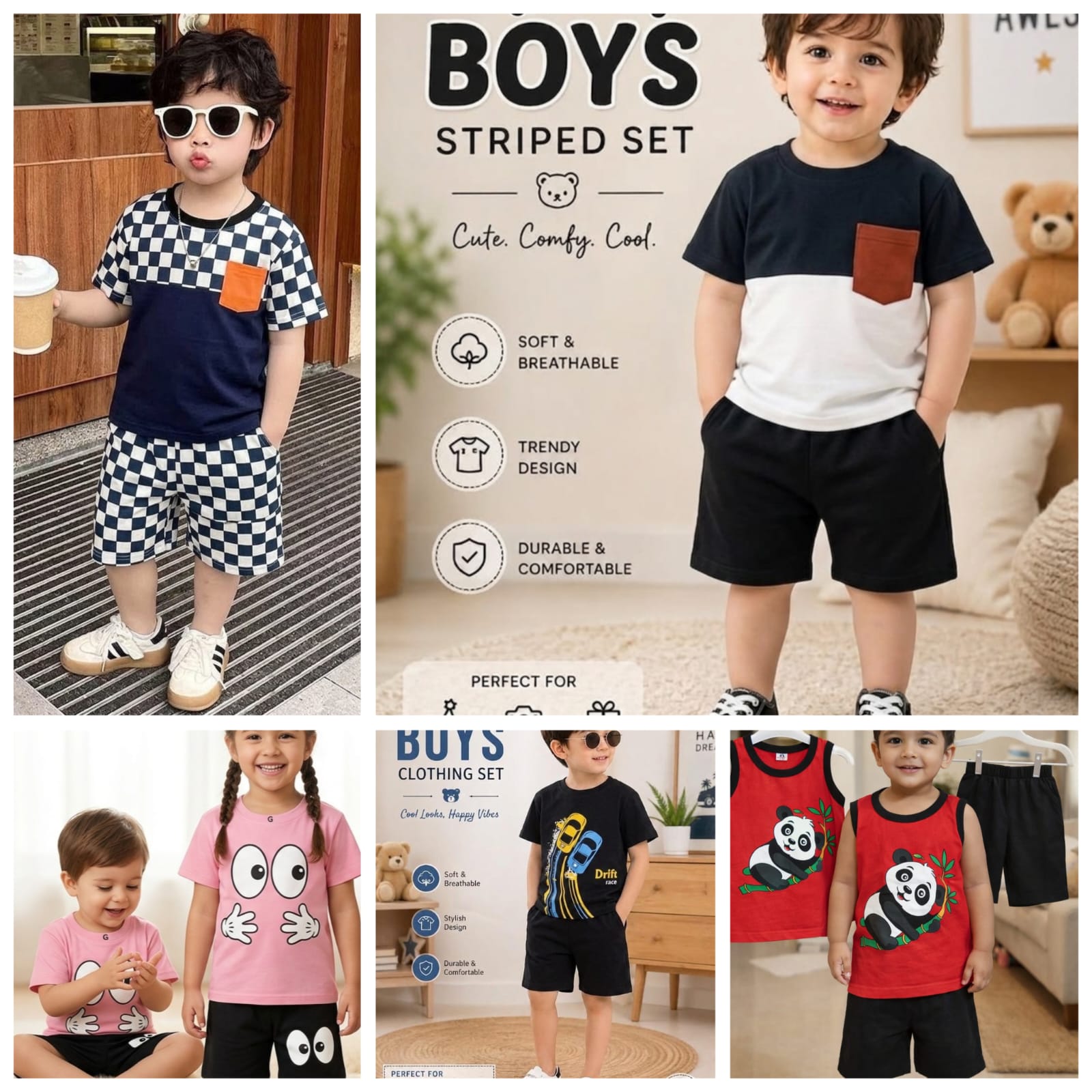 5  Set Baby Combo set